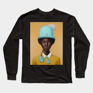 Girl in a Hat Long Sleeve T-Shirt